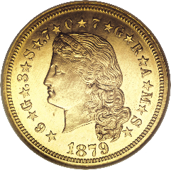 1879 Stella (obverse)