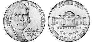 2006 Jefferson Nickel