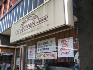 Local coin shop