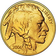 Buffalo 24-karat obverse